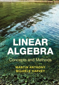 Linear Algebra: Concepts and Methods Ebook